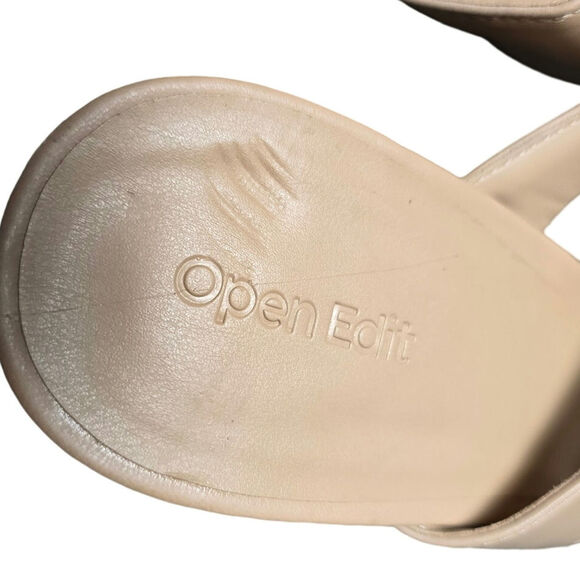 Open Edit NWOB quincy sandals size 9.5 - Picture 7 of 7